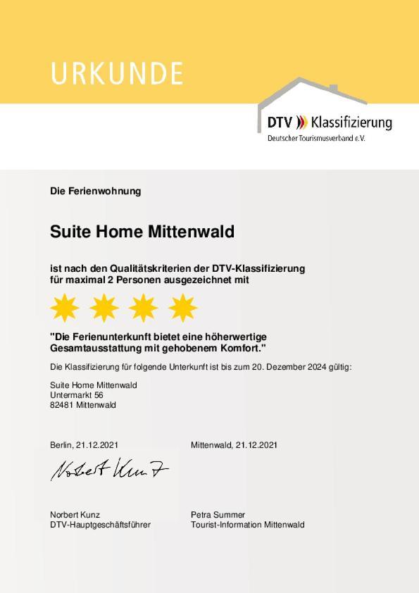Suite Home Mittenwald Exterior foto